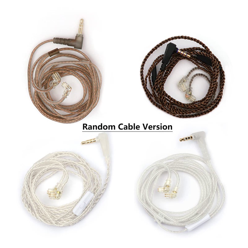 Linsoul KZ AS10 5BA HiFi Stereo in-Ear Earphone High Resolution Earbud Headphone with 0.75mm 2 pin Cable, Five Balanced Armature Drivers, Noise Cancelling(with Mic, Cyan) - Image 5